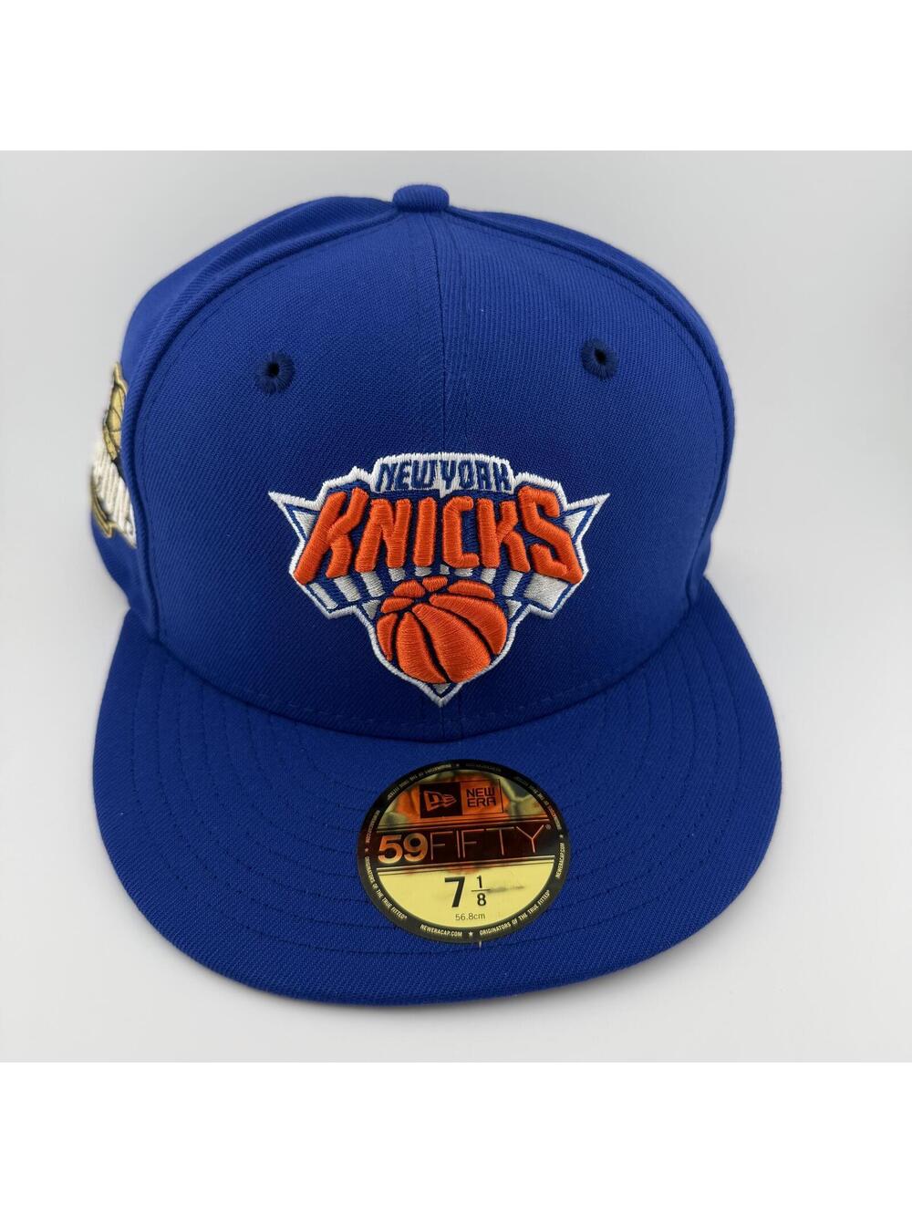 New York Knicks 2026 NBA Finals Champions 59FIFTY Fitted Hat - 7 1/8 Blue